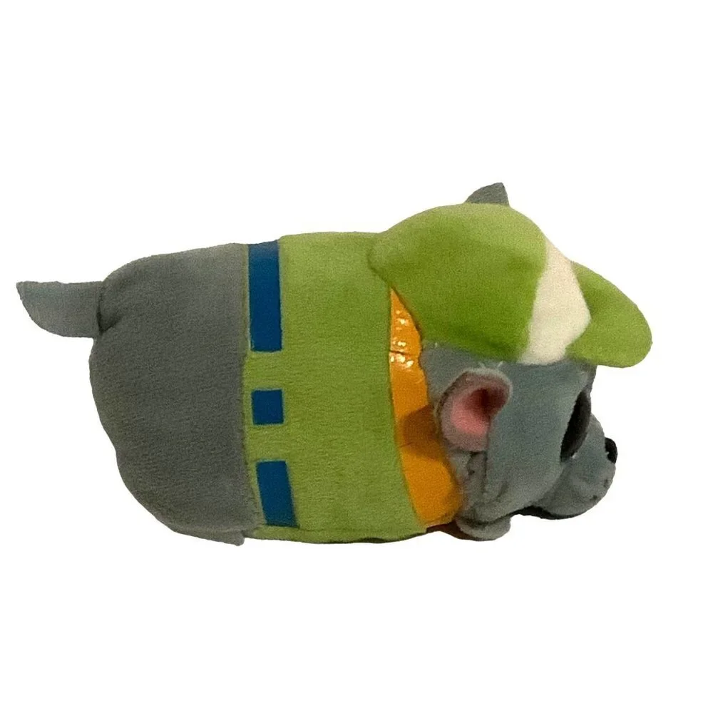 TY Paw Patrol Rocky The Recycling Puppy Dog Stuffed Plush Animal Toy 4‎ Inch